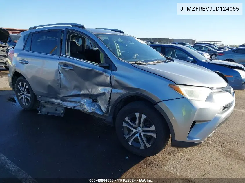 2018 Toyota Rav4 Le VIN: JTMZFREV9JD124065 Lot: 40884690