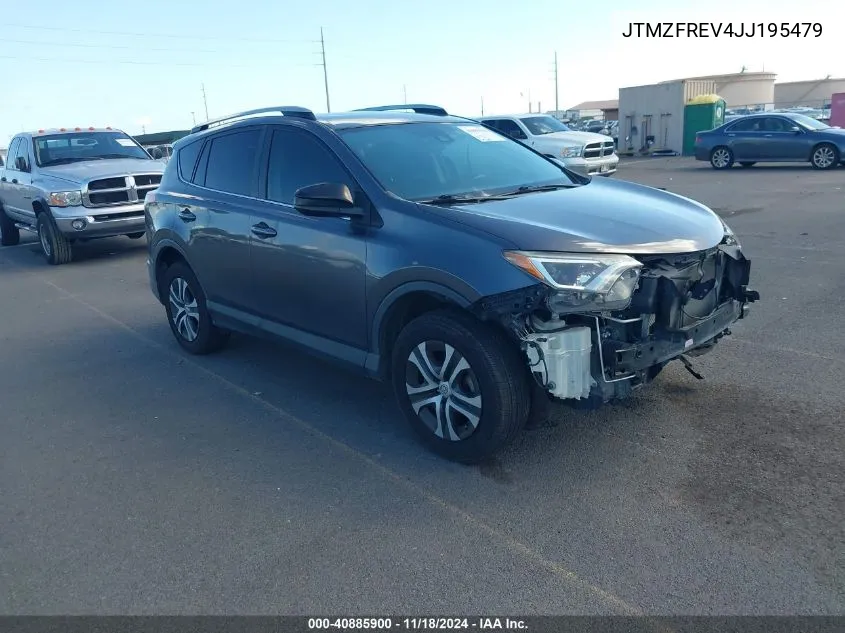 2018 Toyota Rav4 Le VIN: JTMZFREV4JJ195479 Lot: 40885900