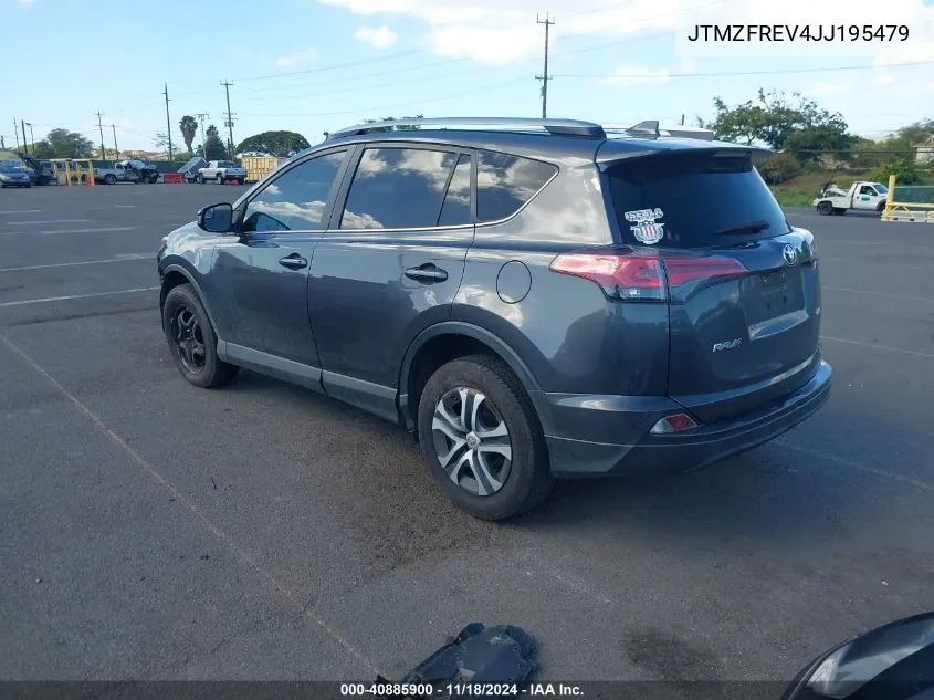 2018 Toyota Rav4 Le VIN: JTMZFREV4JJ195479 Lot: 40885900