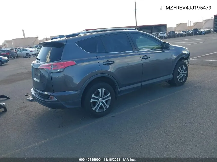 2018 Toyota Rav4 Le VIN: JTMZFREV4JJ195479 Lot: 40885900