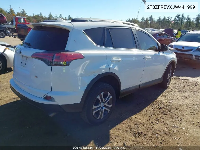 2018 Toyota Rav4 Le VIN: 2T3ZFREVXJW441999 Lot: 40888634