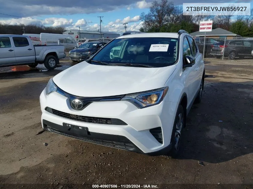 2018 Toyota Rav4 Le VIN: 2T3BFREV9JW856927 Lot: 40907586