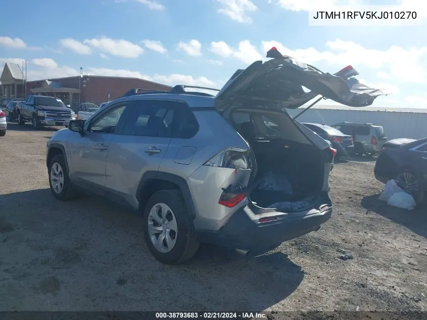 JTMH1RFV5KJ010270 2019 Toyota Rav4 Le