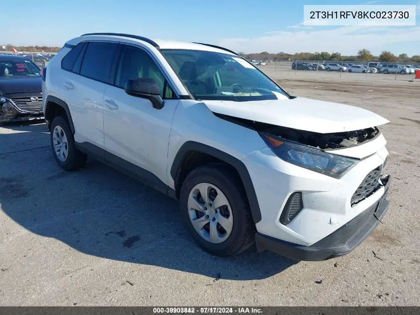 2019 Toyota Rav4 Le VIN: 2T3H1RFV8KC023730 Lot: 39903842