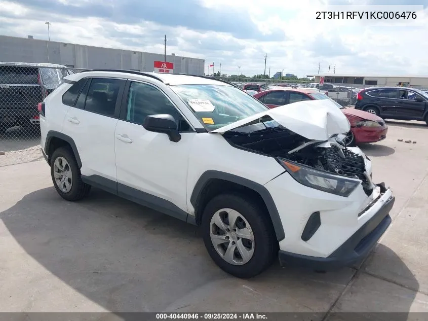 2T3H1RFV1KC006476 2019 Toyota Rav4 Le