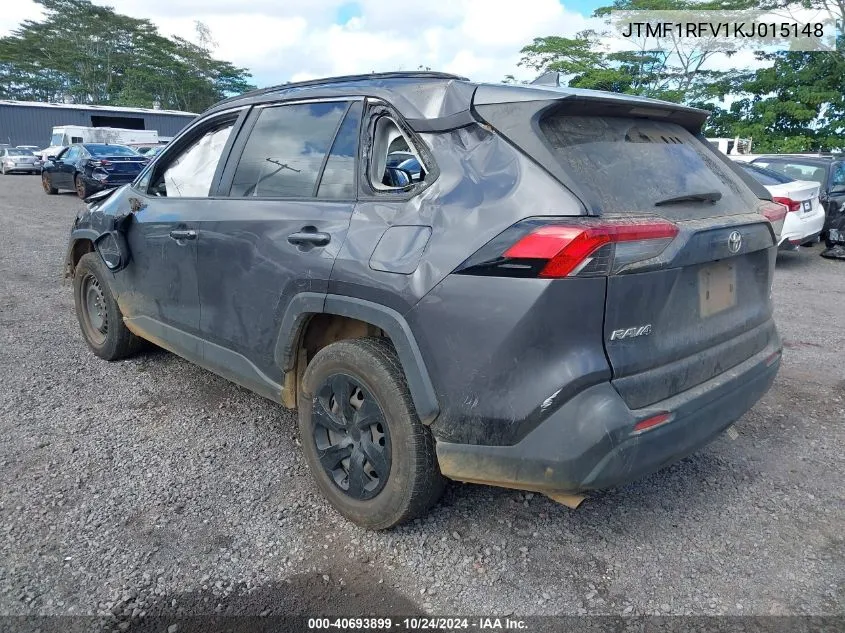 JTMF1RFV1KJ015148 2019 Toyota Rav4 Le