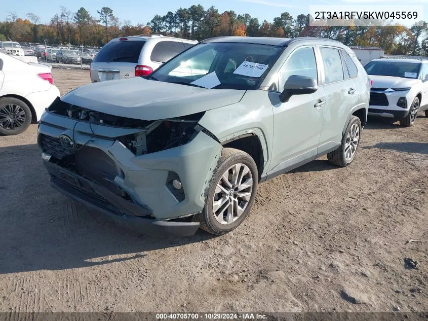 2T3A1RFV5KW045569 2019 Toyota Rav4 Xle Premium