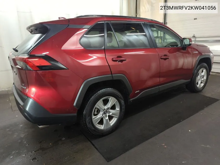 2019 Toyota Rav4 Le VIN: 2T3MWRFV2KW041056 Lot: 40743469