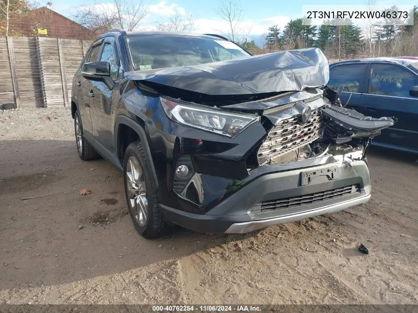 2019 Toyota Rav4 Limited VIN: 2T3N1RFV2KW046373 Lot: 40762254