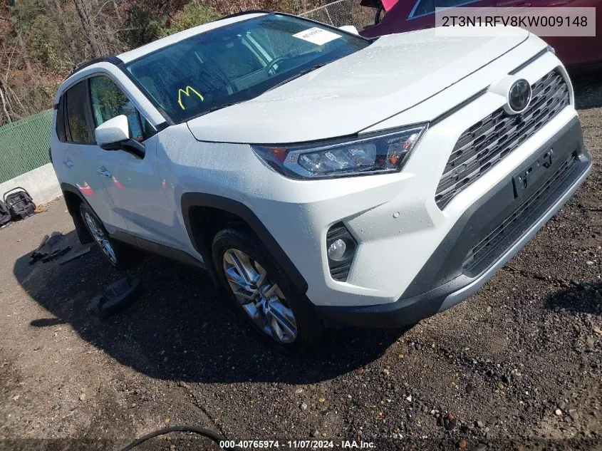 2019 Toyota Rav4 Limited VIN: 2T3N1RFV8KW009148 Lot: 40765974