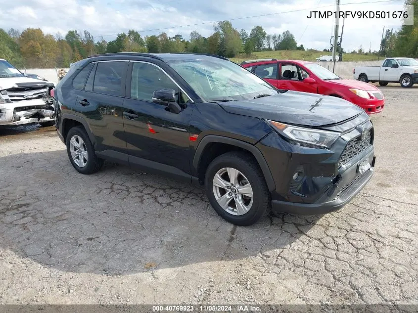 2019 Toyota Rav4 Xle VIN: JTMP1RFV9KD501676 Lot: 40769923