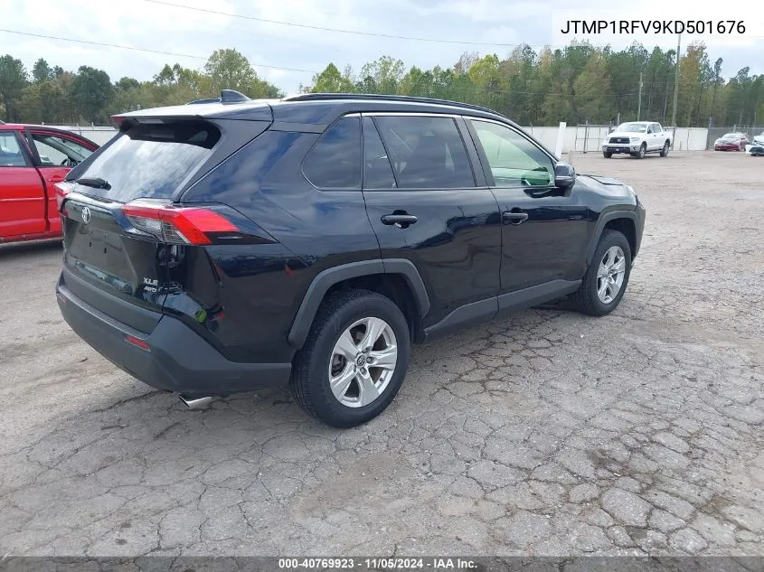 2019 Toyota Rav4 Xle VIN: JTMP1RFV9KD501676 Lot: 40769923