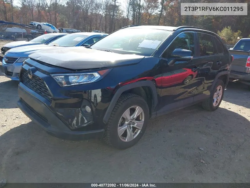 2019 Toyota Rav4 Xle VIN: 2T3P1RFV6KC011295 Lot: 40772092