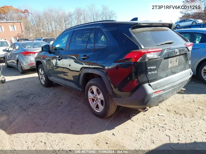 2019 Toyota Rav4 Xle VIN: 2T3P1RFV6KC011295 Lot: 40772092