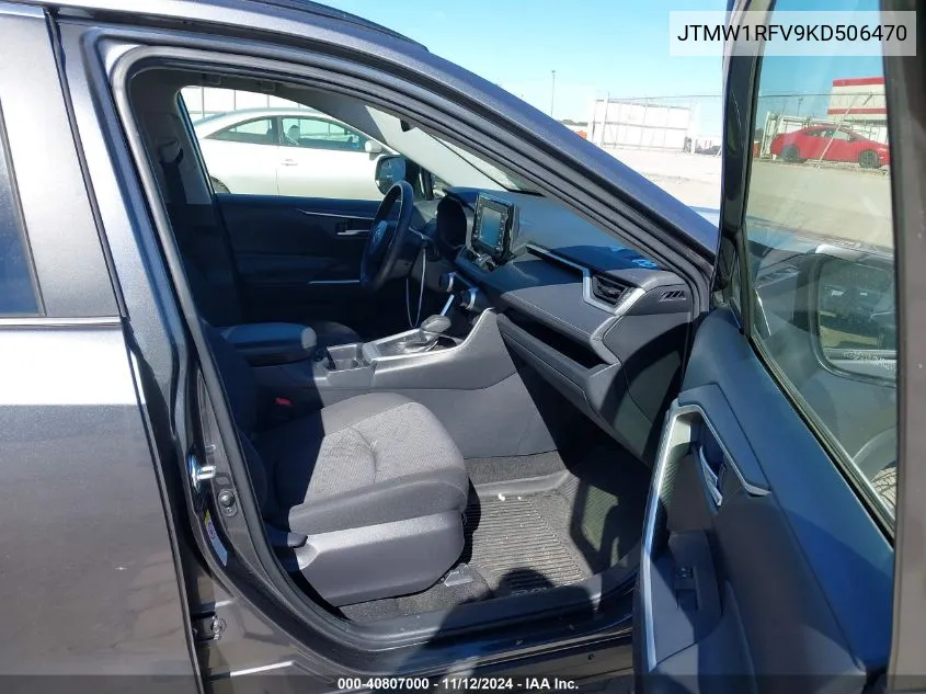 2019 Toyota Rav4 Xle VIN: JTMW1RFV9KD506470 Lot: 40807000