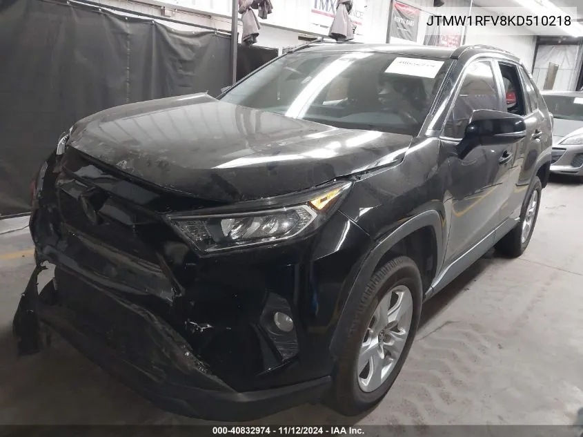 2019 Toyota Rav4 Xle VIN: JTMW1RFV8KD510218 Lot: 40832974