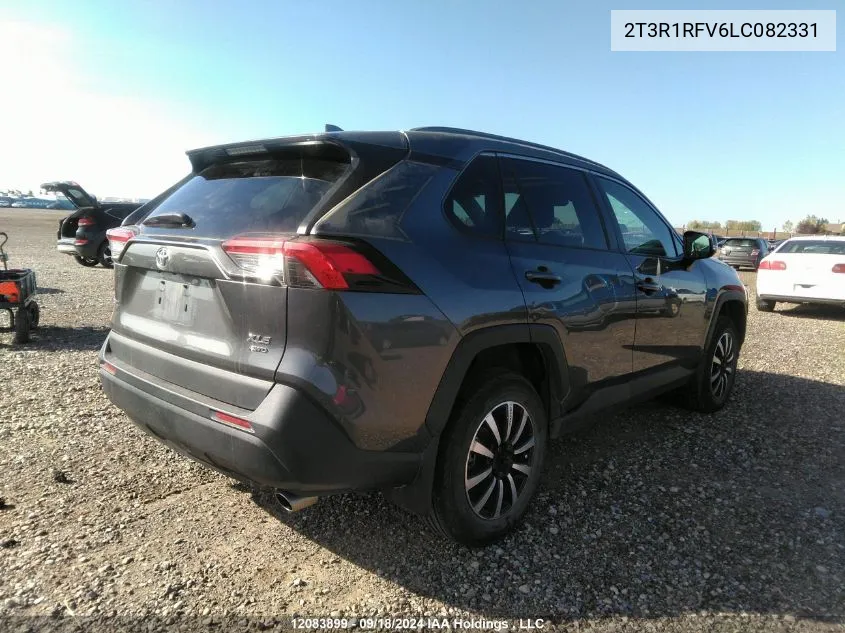 2020 Toyota Rav4 Xle VIN: 2T3R1RFV6LC082331 Lot: 12083899