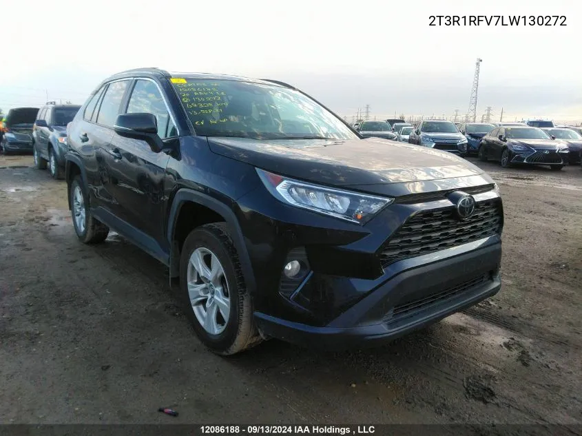 2020 Toyota Rav4 Xle VIN: 2T3R1RFV7LW130272 Lot: 12086188