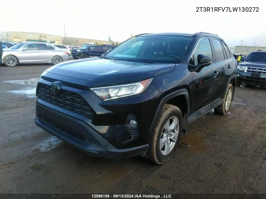 2020 Toyota Rav4 Xle VIN: 2T3R1RFV7LW130272 Lot: 12086188