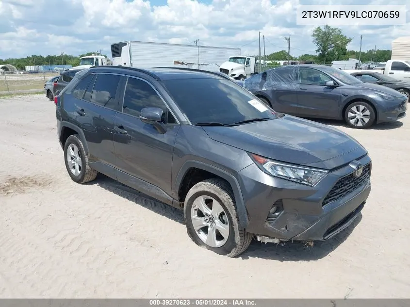 2T3W1RFV9LC070659 2020 Toyota Rav4 Xle