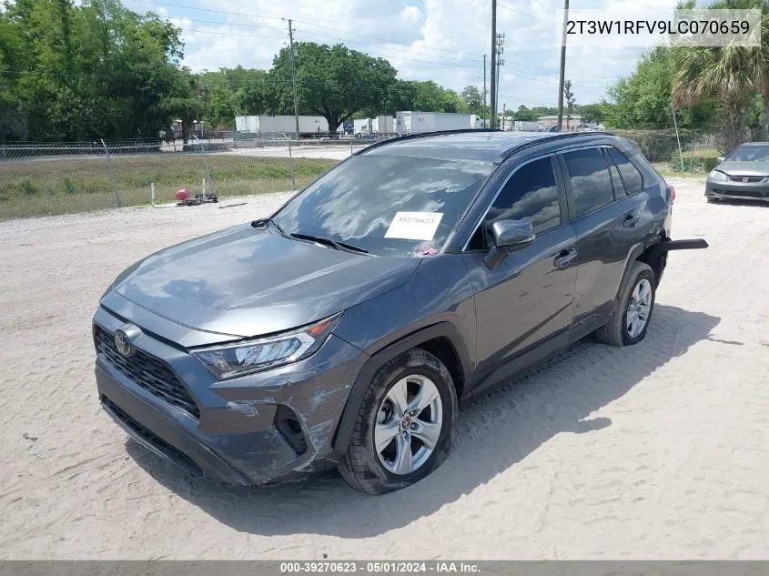 2T3W1RFV9LC070659 2020 Toyota Rav4 Xle