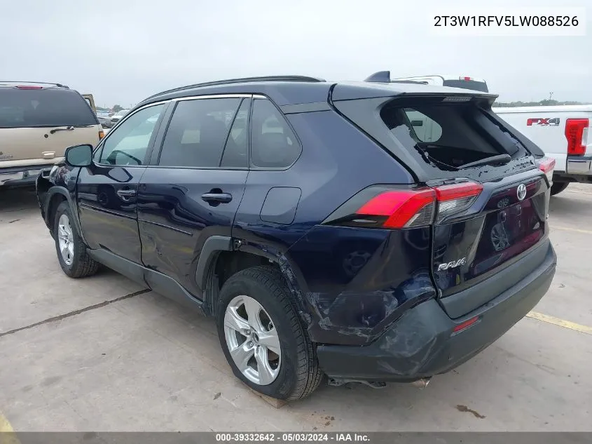 2T3W1RFV5LW088526 2020 Toyota Rav4 Xle