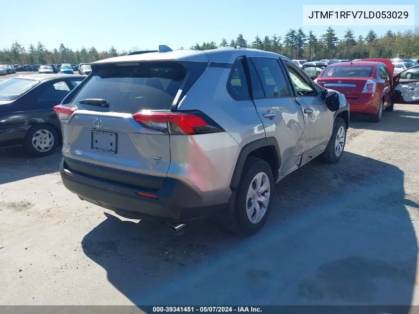 2020 Toyota Rav4 Le VIN: JTMF1RFV7LD053029 Lot: 39341451