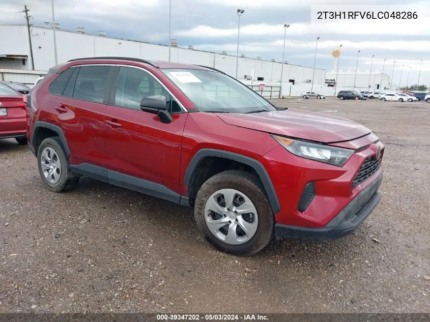 2020 Toyota Rav4 Le VIN: 2T3H1RFV6LC048286 Lot: 39347202