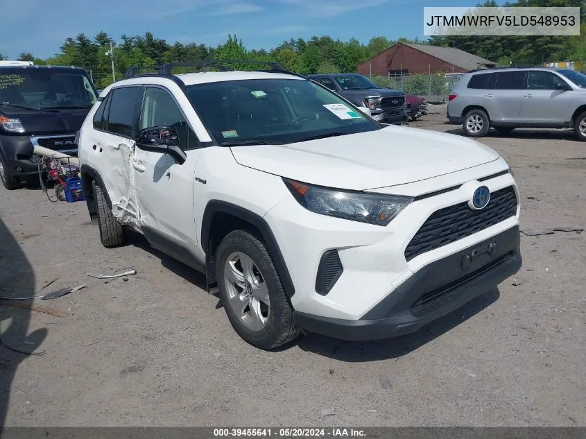 JTMMWRFV5LD548953 2020 Toyota Rav4 Le Hybrid