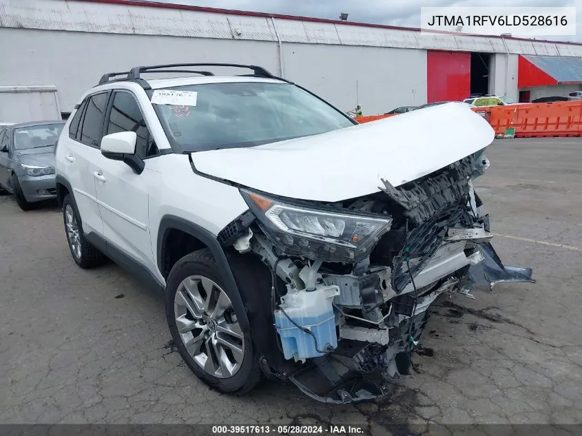 2020 Toyota Rav4 Xle Premium VIN: JTMA1RFV6LD528616 Lot: 39517613