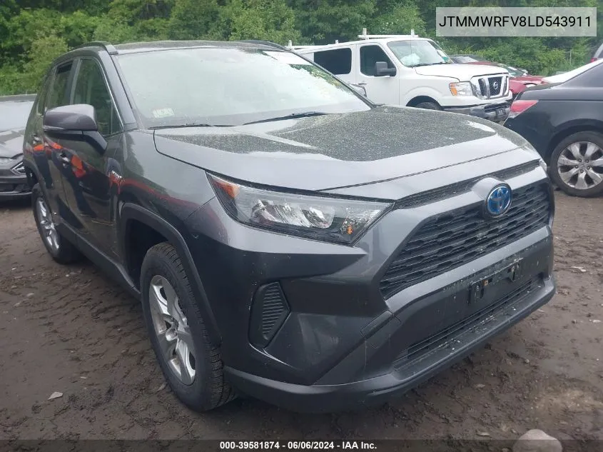 2020 Toyota Rav4 Le Hybrid VIN: JTMMWRFV8LD543911 Lot: 39581874