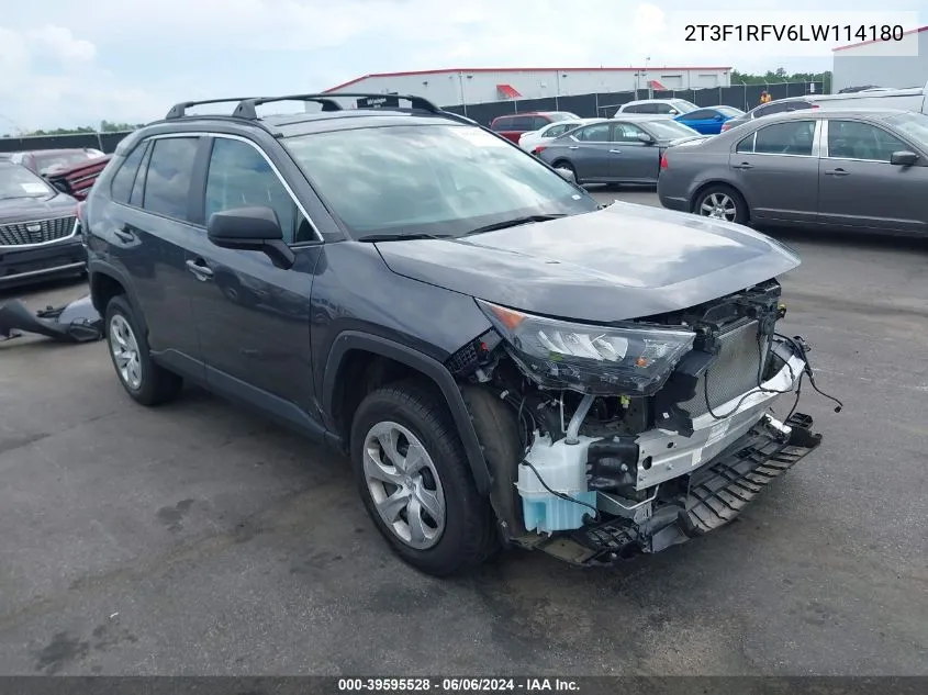 2T3F1RFV6LW114180 2020 Toyota Rav4 Le