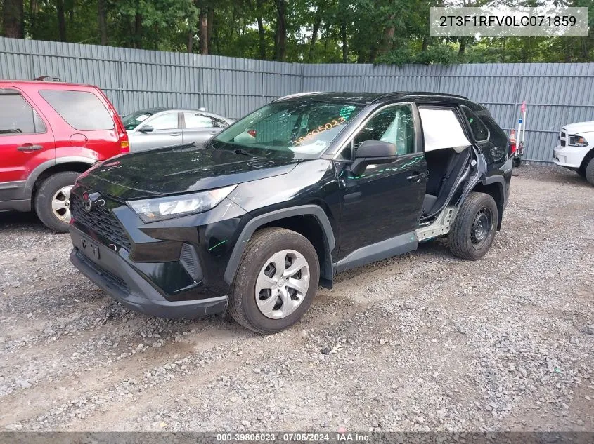 2T3F1RFV0LC071859 2020 Toyota Rav4 Le