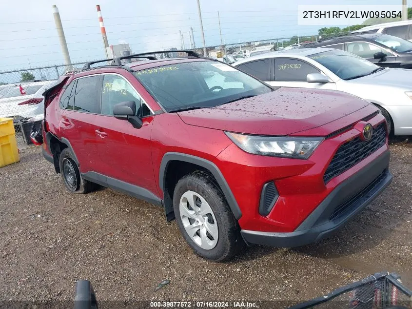 2020 Toyota Rav4 Le VIN: 2T3H1RFV2LW095054 Lot: 39877572