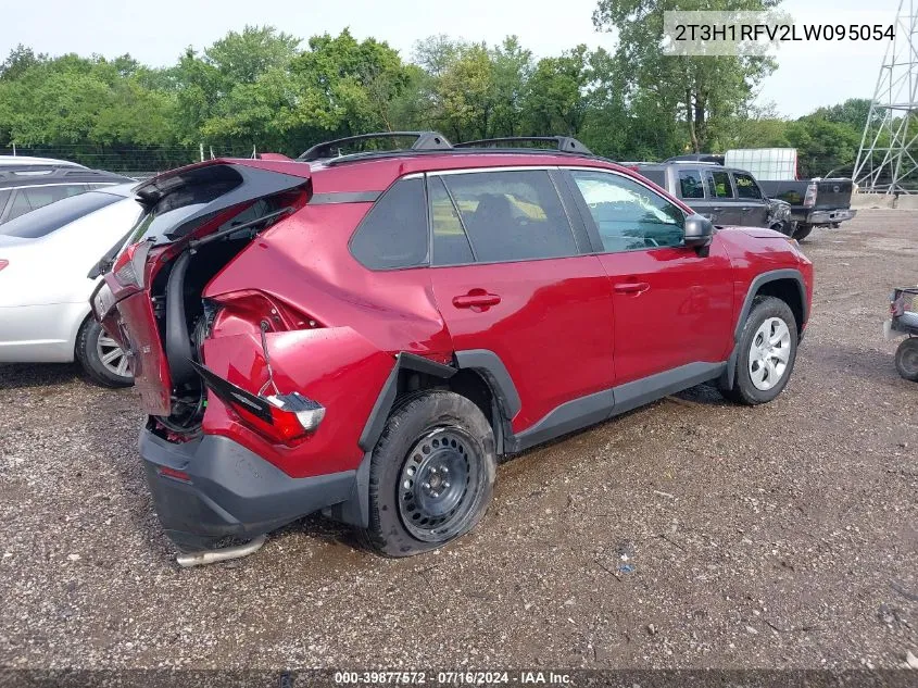 2020 Toyota Rav4 Le VIN: 2T3H1RFV2LW095054 Lot: 39877572