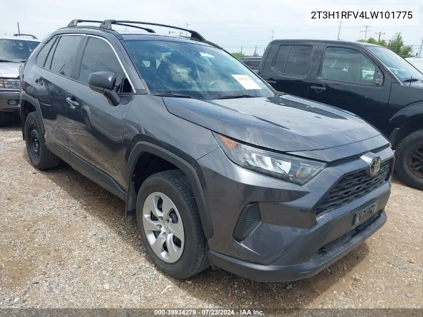 2020 Toyota Rav4 Le VIN: 2T3H1RFV4LW101775 Lot: 39934279