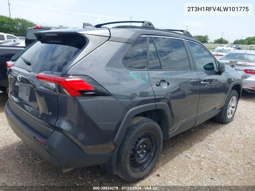 2T3H1RFV4LW101775 2020 Toyota Rav4 Le