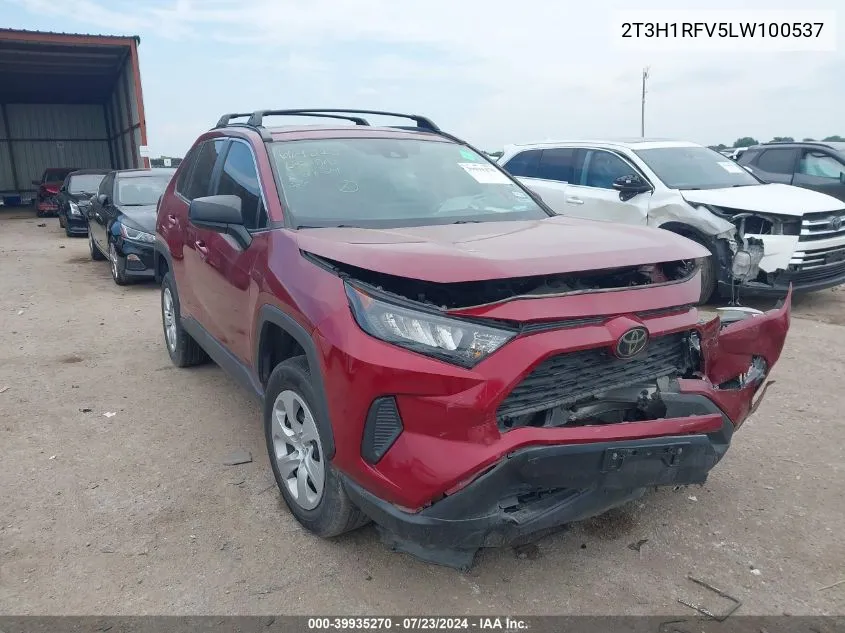 2T3H1RFV5LW100537 2020 Toyota Rav4 Le