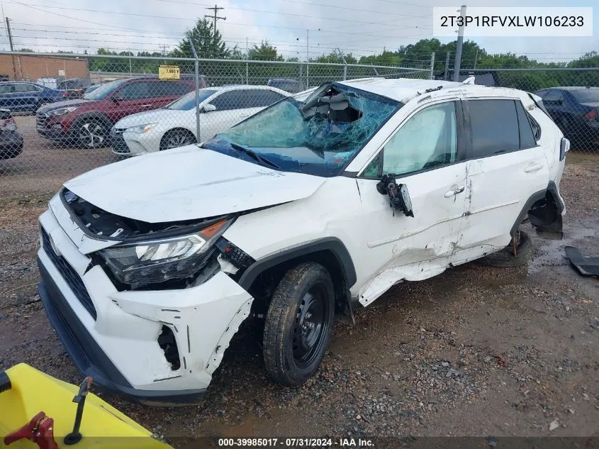 2T3P1RFVXLW106233 2020 Toyota Rav4 Xle