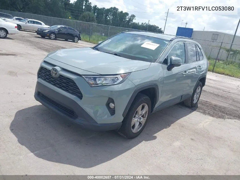 2020 Toyota Rav4 Xle VIN: 2T3W1RFV1LC053080 Lot: 40002657