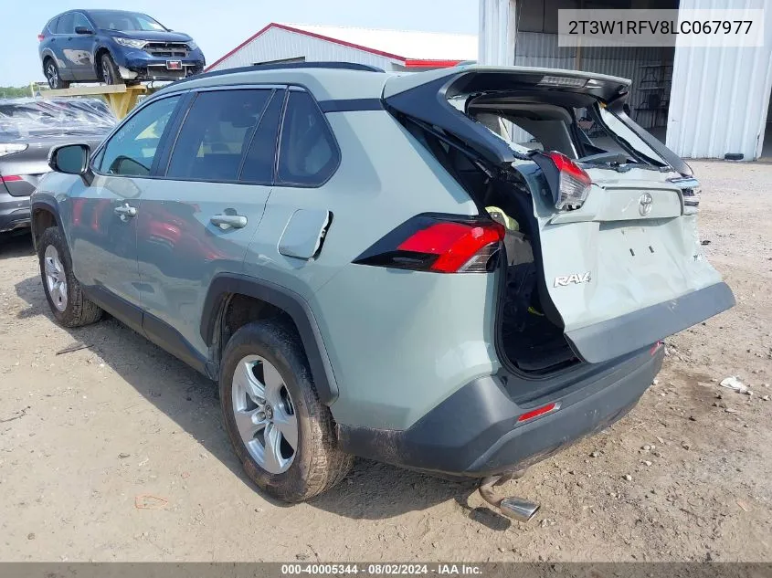 2T3W1RFV8LC067977 2020 Toyota Rav4 Xle