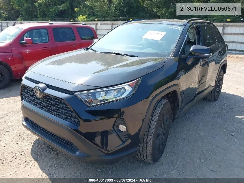 2020 Toyota Rav4 Xle Premium VIN: 2T3C1RFV2LC050871 Lot: 40017999