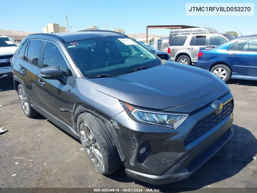 2020 Toyota Rav4 Xle Premium VIN: JTMC1RFV8LD053270 Lot: 40034619