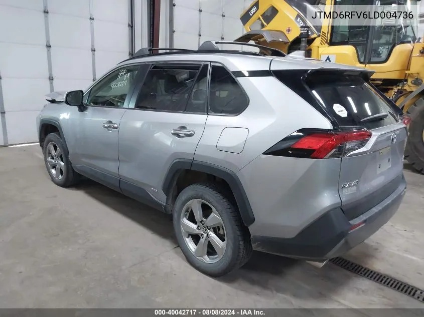 JTMD6RFV6LD004736 2020 Toyota Rav4 Hybrid Limited