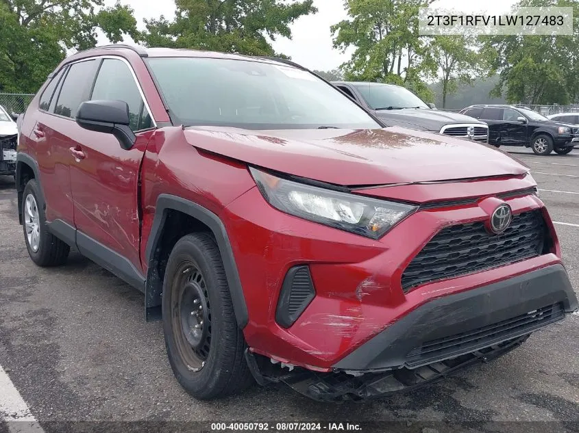 2020 Toyota Rav4 Le VIN: 2T3F1RFV1LW127483 Lot: 40050792