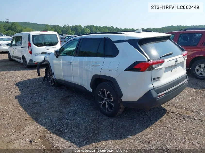 2020 Toyota Rav4 Le VIN: 2T3H1RFV1LC062449 Lot: 40064208