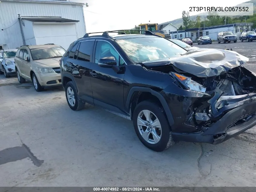 2T3P1RFV3LC067552 2020 Toyota Rav4 Xle