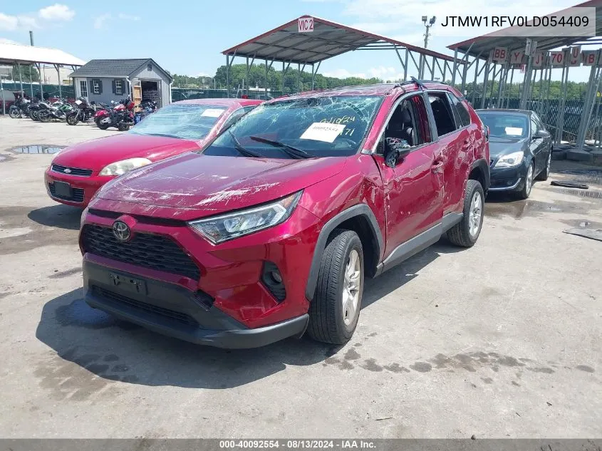 2020 Toyota Rav4 Xle VIN: JTMW1RFV0LD054409 Lot: 40092554