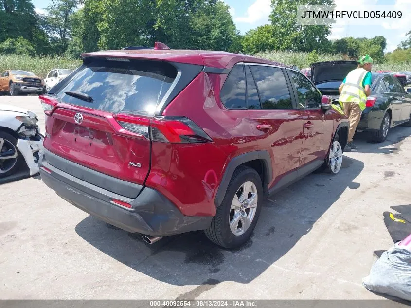 2020 Toyota Rav4 Xle VIN: JTMW1RFV0LD054409 Lot: 40092554