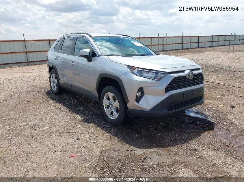 2T3W1RFV5LW086954 2020 Toyota Rav4 Xle